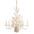 Antique White Coral Chandelier - Two Sizes Chandelier 