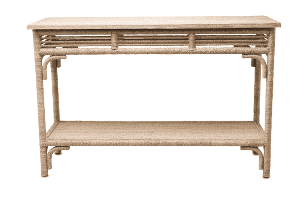 Portofino Abaca Rope Console Table