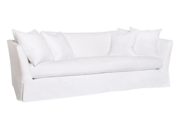 St. Bart's 84in Slipcovered Conventional Queen Sleeper Sofa